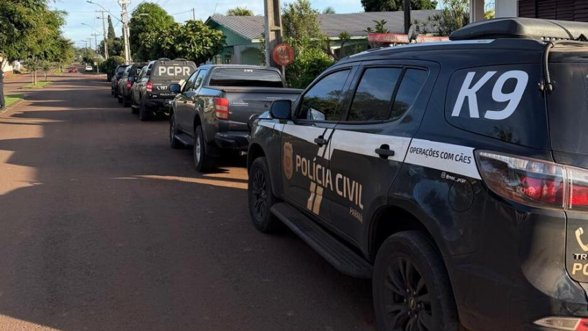 PCPR prende sete pessoas e apreende materiais durante operação contra tráfico interestadual de drogas em três estados
