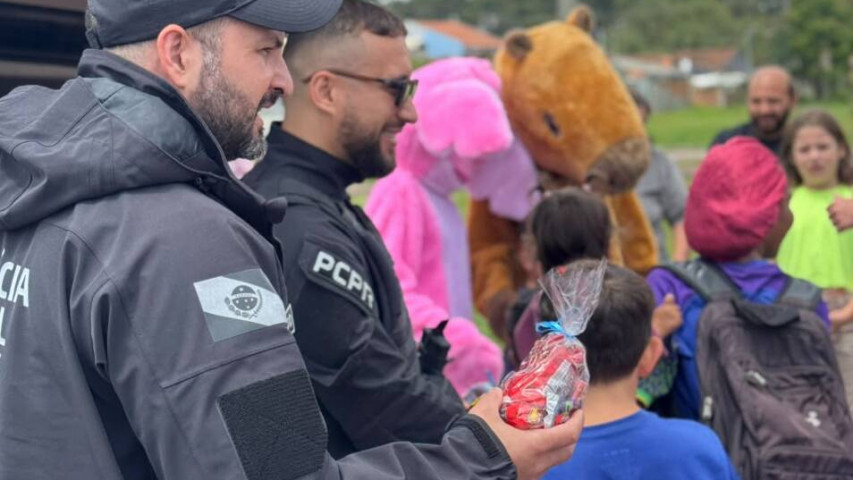 PCPR realiza ação solidária e beneficia mais de 250 crianças em Piraquara