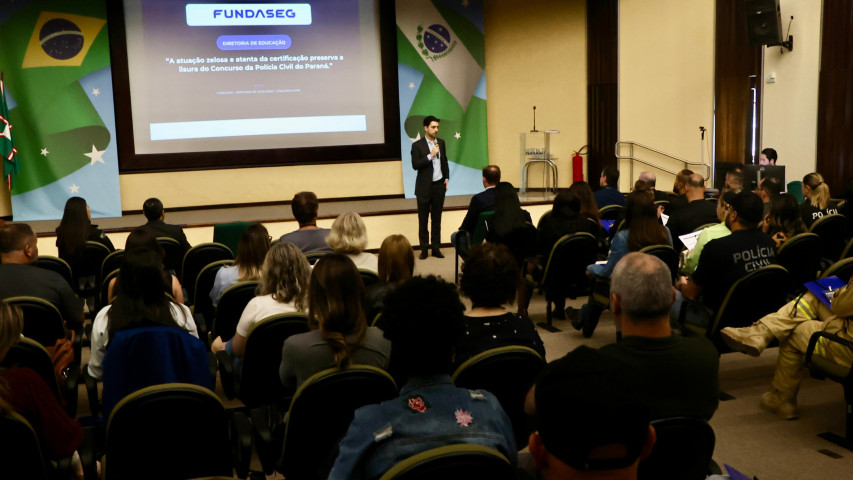 Sesp capacita 321 profissionais para garantir segurança em concurso da Polícia Civil