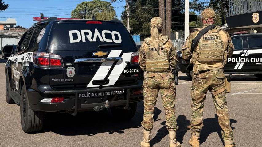 PCPR apreende drogas, armas e munições que seriam destinadas ao tráfico no Litoral do Paraná