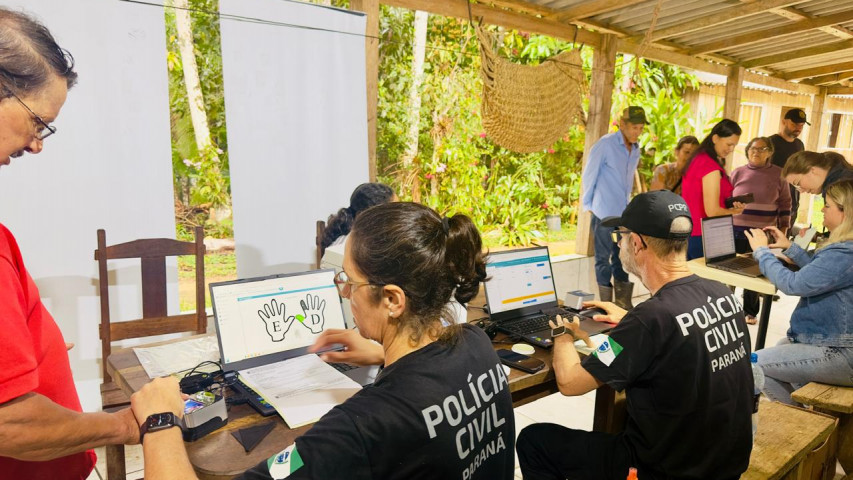PCPR na Comunidade oferece serviços de polícia judiciária em Rebouças e Castro